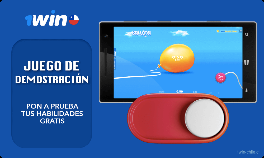 Detalles sobre 1win Balloon Juego de demostración - Pon a prueba tus habilidades gratis