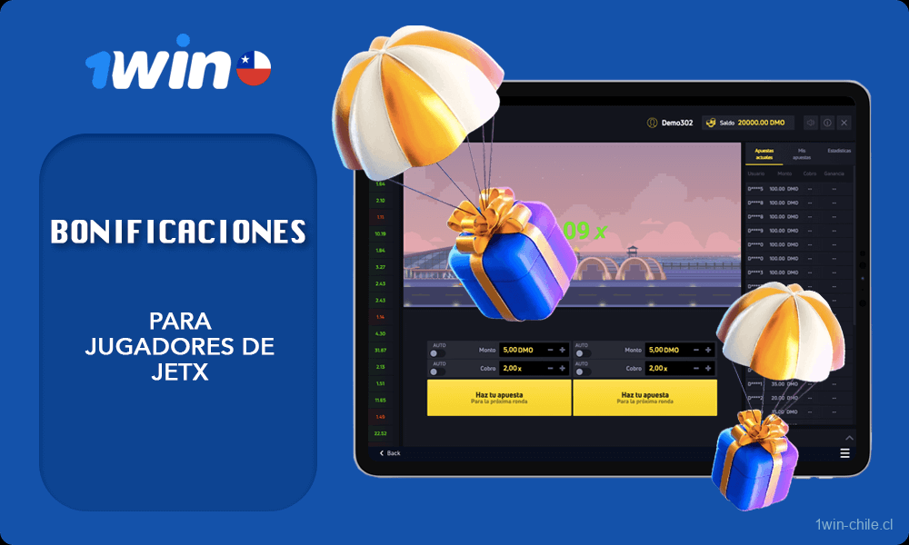 Mesa con 1win Bonificaciones para jugadores de JetX