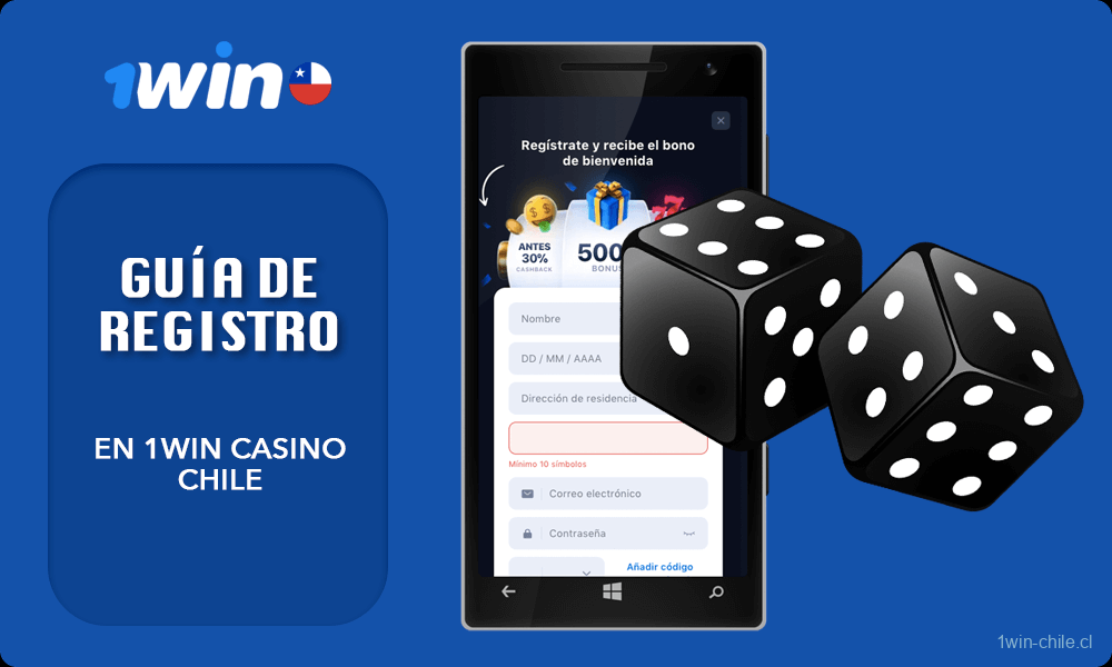 1win Guía de registro