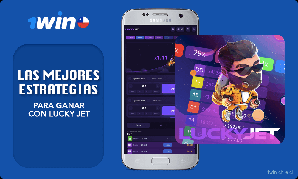 Todo sobre Las mejores estrategias para ganar con Lucky Jet en 1win