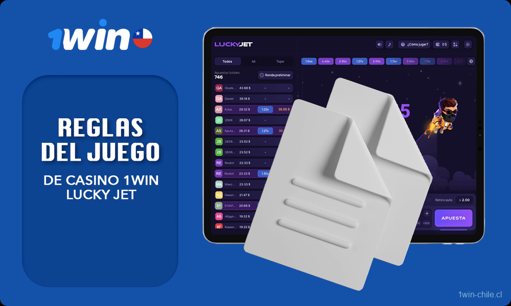Reglas del juego de casino 1win Lucky Jet