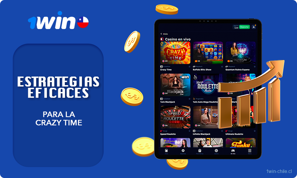Para ganar en Crazy Time en la plataforma 1win Chile, se recomienda aprender consejos y estrategias