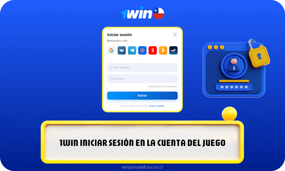 Para acceder a su cuenta 1win, haga clic en el botón «Iniciar sesión», introduzca su nombre de usuario y confirme el acceso