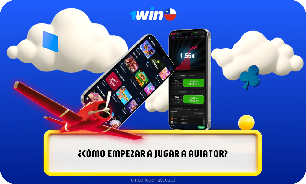 Para comenzar a jugar en 1win Aviator los jugadores de Chile deben registrarse y hacer un depósito, encontrar el juego y hacer una apuesta